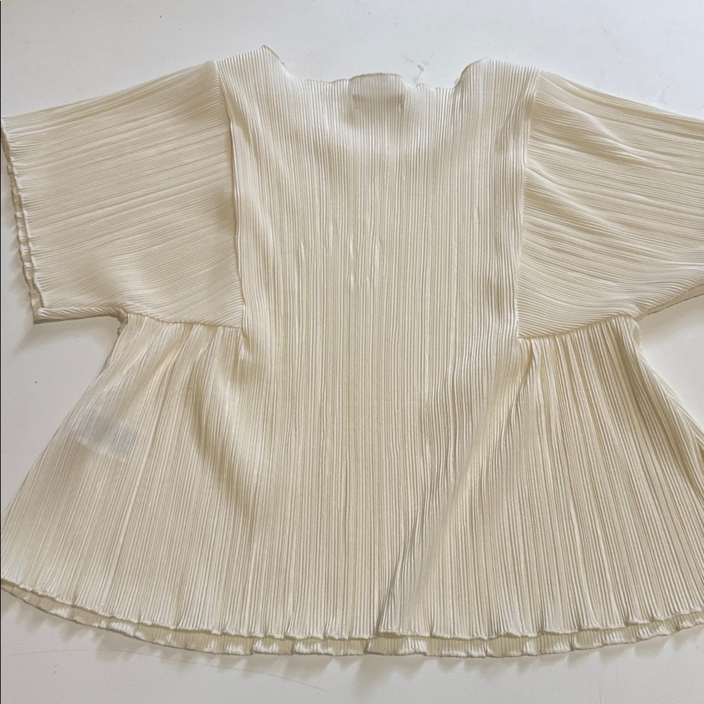 Madewell Texture & Thread Micropleat Top - Picture 4 of 7